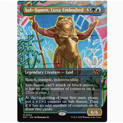 【铃铛卡牌】万智牌 英文 乙太漂移 DFT 异画 罗夏河化身萨苏恩