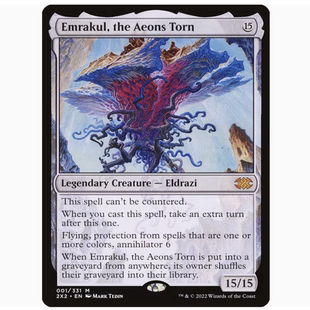 【铃铛卡牌】万智牌 英文 双星大师2 2X2 秘稀 万世创伤伊莫库001