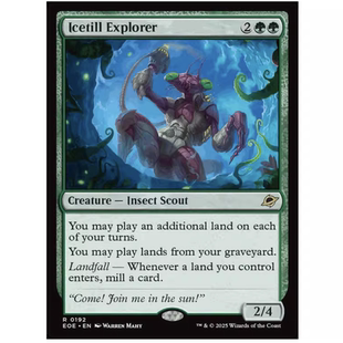 【铃铛卡牌】万智牌 英文 虚空边域EOE 平/闪 金 犁冰探险虫 192