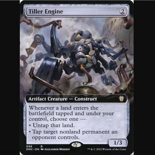 【铃铛卡牌】万智牌 英文 众志成城 DMC 扩画 指挥官 金 耕作引擎