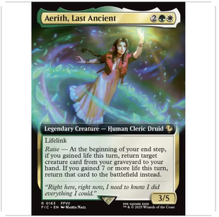 英文 古代种末裔爱丽丝 万智牌 平 闪 扩画 铃铛 最终幻想FIC