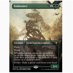 【铃铛卡牌】万智牌 英文 摩登新篇3 SPG 特别来宾 秘稀 坚忍