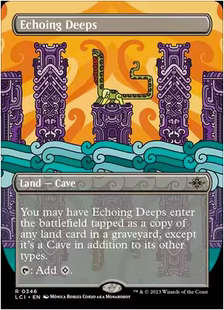 【铃铛卡牌】 万智牌 英文 依夏兰迷窟 LCI 扩画 金 回响深渊