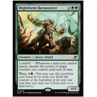 【铃铛卡牌】万智牌 英文 虚空边域 EOE 平/闪 金 狂态谐颂者 200