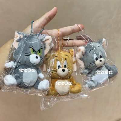猫和老鼠汤姆杰瑞泰菲鼠毛绒挂件