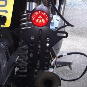 原装进口 英国motone 凯旋T100/T120/小攀爬/速双 改装 侧牌照架