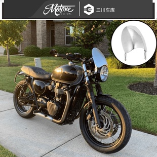 Motone 凯旋T100 T120 Speed Twin 专用改装长款小风挡 挡风板