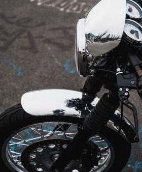 原装进口 英国motone 凯旋T100/T120/Thruxton/速双专用 金属风挡
