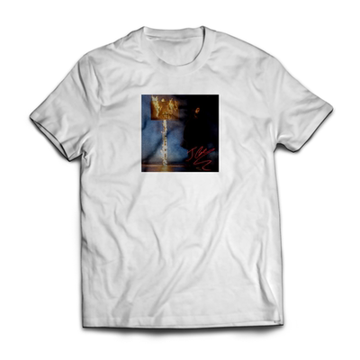 JCOLE专辑封面签名纪念短袖T恤