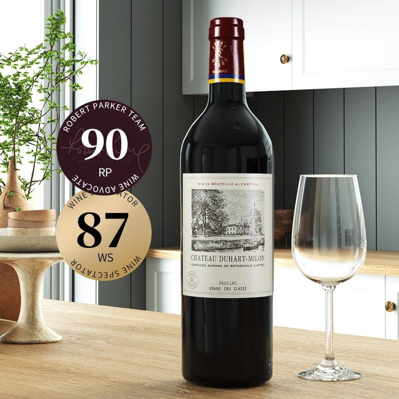 法国进口 duhart milon 拉菲都夏美隆正牌红葡萄酒 杜哈米隆庄园