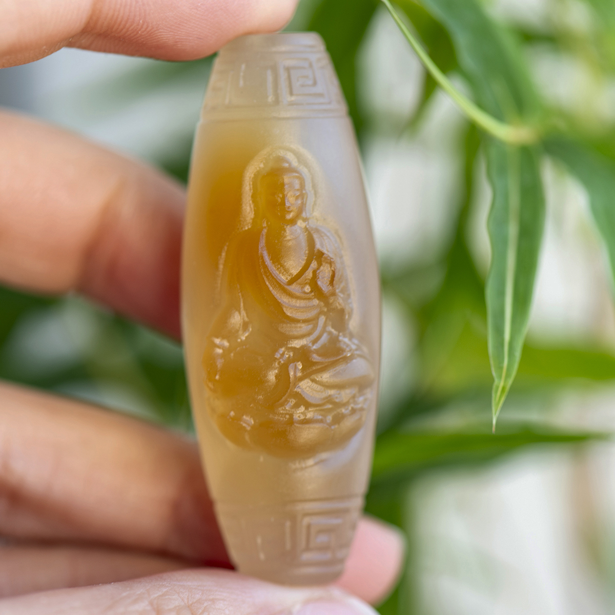 天然红玛瑙佛像项链勒子无相佛吊坠原色悟道俏色精雕挂件配饰男女