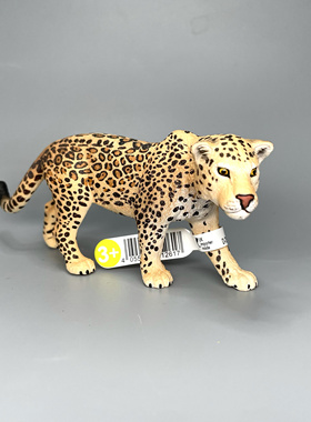 出口德国思动物模型摆件美洲豹公仔摆件
