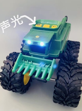 出口北美订单johndeer无动力大脚车环保塑料