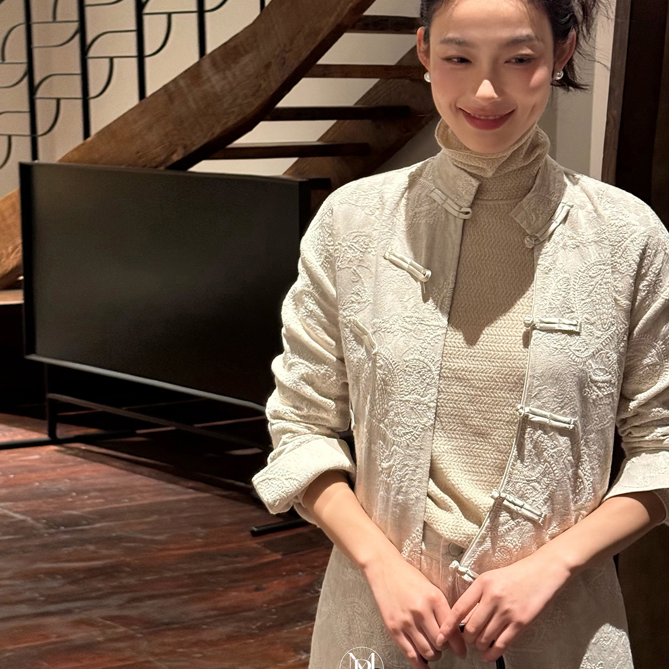 洋气新店REDMEMORY永远的东方韵味 凤仪万千 立体浮花刺绣衬衫