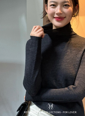 洋气新店REDMEMORY刚需 自在气场 baby肌触感 亲肤高领打底衫