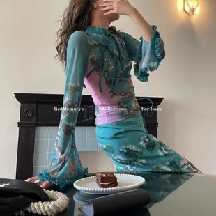 洋气新店 东方人的妖娆气质 丹凤朝阳/旗袍式上衣半身裙西服套装