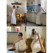 洋气新店REDMEMORY手工坊 东方浮雕繁花真丝纱套装 中式 老钱风