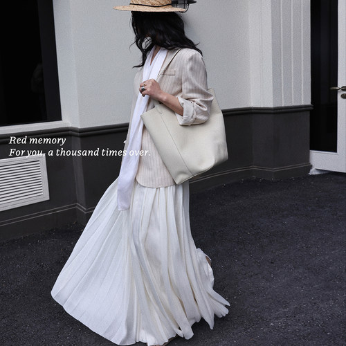 洋气新店REDMEMORY浪漫不止 摇曳生姿 720° 大裙摆百褶仙女半裙