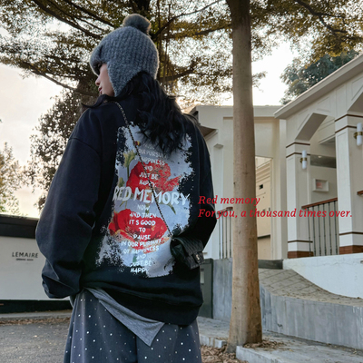 洋气新店REDMEMORY潮流焦点 时髦吸睛 巨有态度的美式复古卫衣