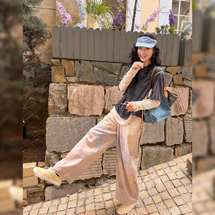 漫画涂鸦牛仔裤 潮到开挂 不羁节奏 洋气新店REDMEMORY艺术家