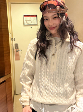 洋气新店REDMEMORY限量版 氛围感穿搭模版 温暖又时髦的高领毛衣