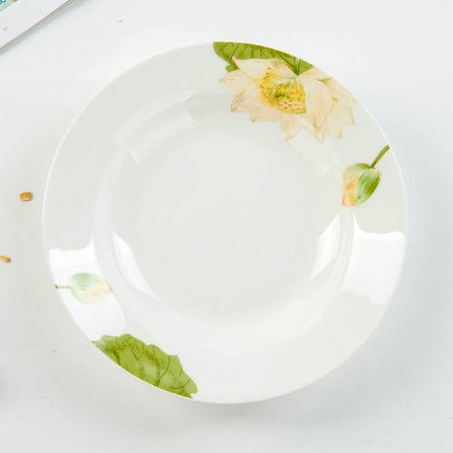 深盘骨瓷深盘热卖小清新