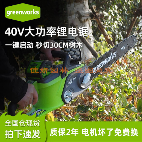 greenworks/格力博充电式锂电锯
