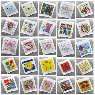 30x32cm日单卡通纯棉全棉大方巾抹布擦手洗碗擦桌子吸水毛巾