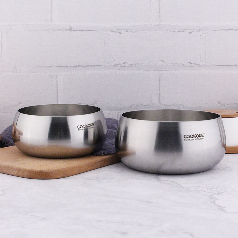 家用汤碗面碗沙拉碗大号不锈钢