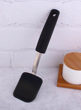 家用不锈钢硅胶铲不粘锅专用炒菜煎蛋饼牛排铲耐高温护锅铲不伤锅