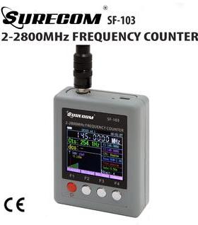 SURECOM SF-103频率计 模拟DMR数字对讲机读频器测频仪测哑音