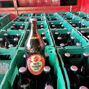 菲律宾原瓶进口夺命大红马啤酒烈性1000ML瓶原浆精酿啤酒生力甄选