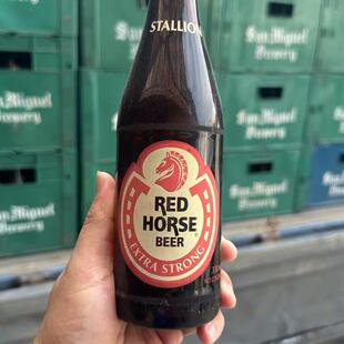 菲律宾原瓶进口夺命小红马啤酒烈性 330ML瓶 精酿啤酒生力果啤