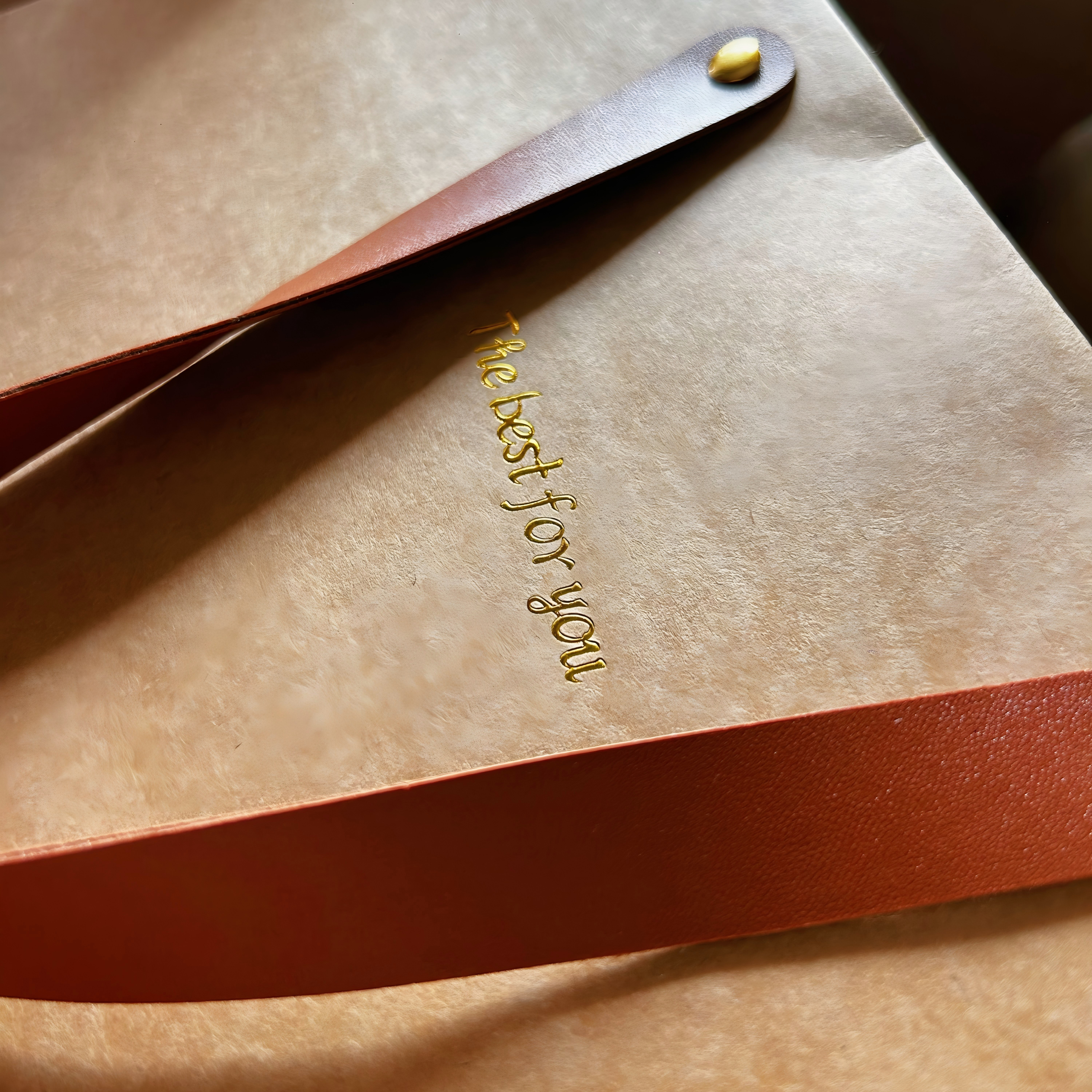 加厚牛皮纸袋高级感烫金手提袋伴手礼物包装袋定制LOGO送礼购物袋