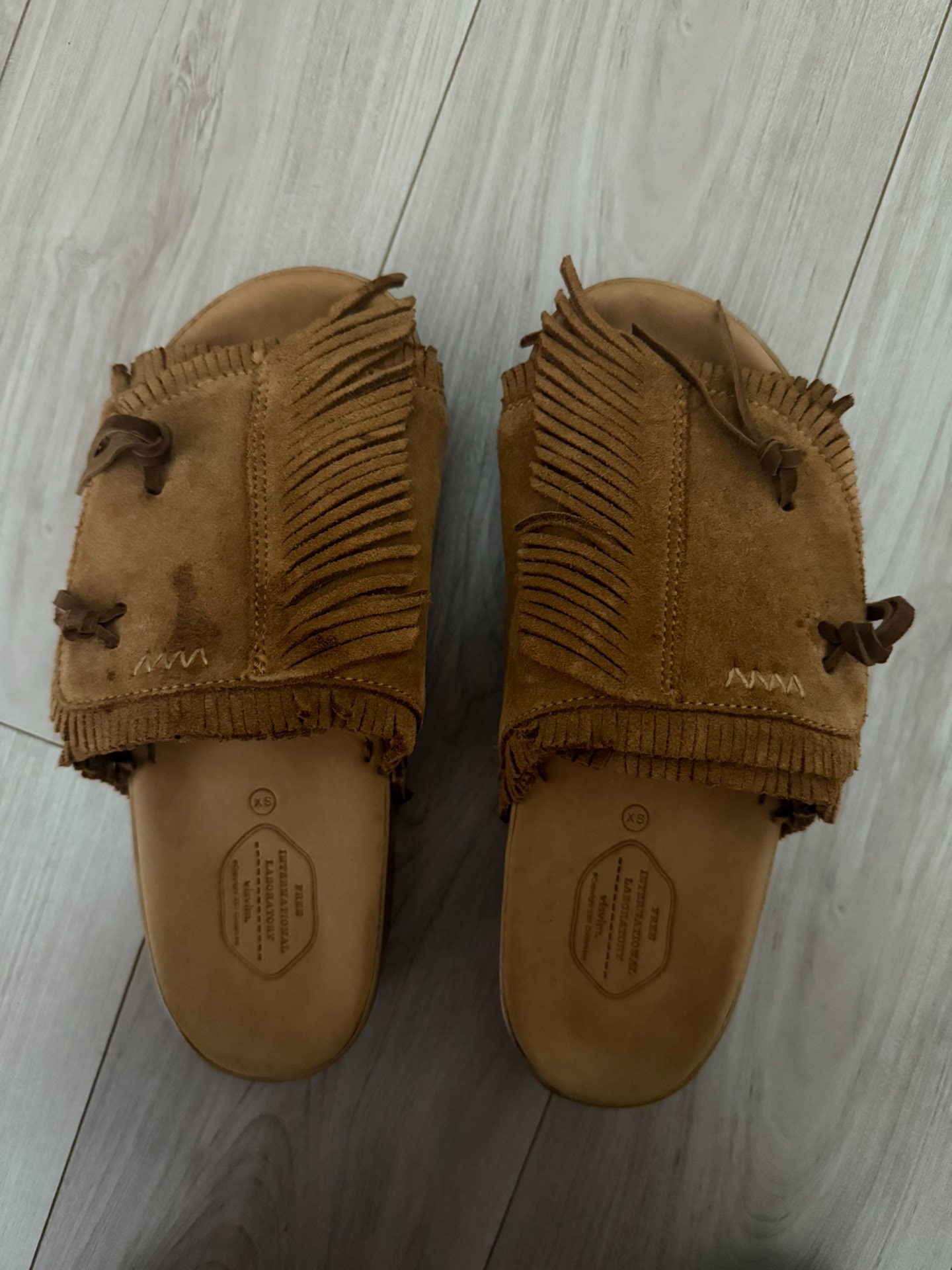 Visvim Christo Sandals — front