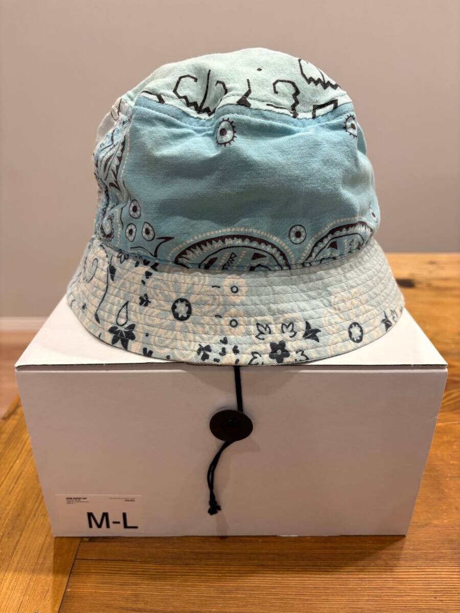 VISVIM 20AW DOME BUCKET HAT — front