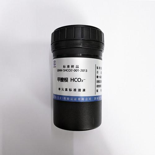 GNM-SHCO2-001-2013 水中甲酸根HCO2-标准溶液 1000ppm 有证书