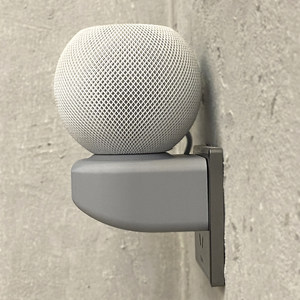 适用苹果音箱 HomePod mini电线收纳挂墙底座支架免钉牢固3D打印