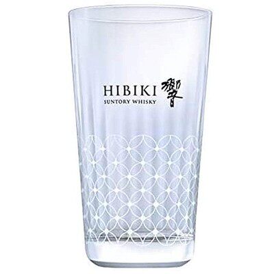 日本进口威士忌酒杯三得利SUNTORY WHISKY響响HIBIKI嗨棒杯直口杯