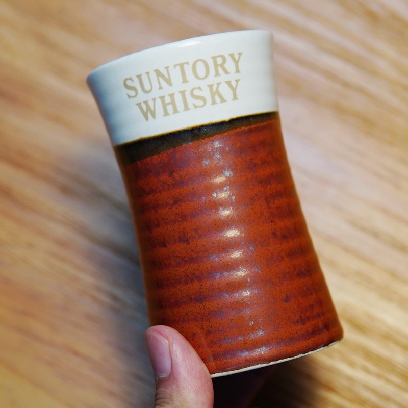 日本SUNTORY WHISKY三得利威士忌陶瓷杯马克杯喝水杯啤酒杯泡茶杯