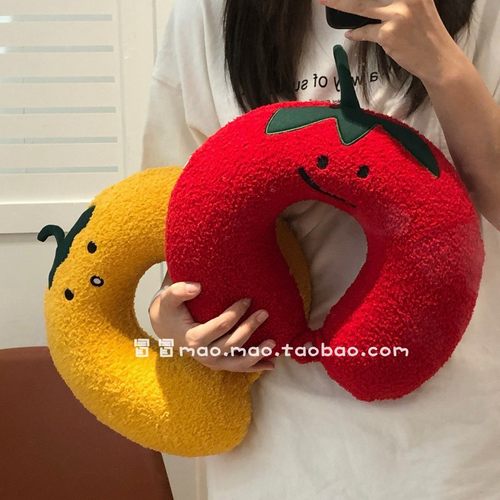 可爱卡通毛绒U型枕护颈枕