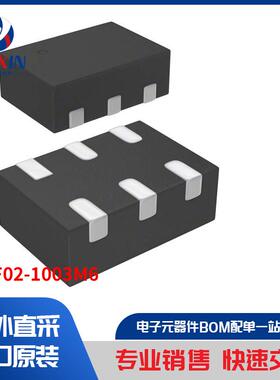 EMIF02-1003M6 滤波器 EMI/RFI 滤波器（LC，RC 网络）