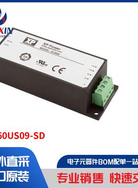 ECE60US09-SD 电源 - 外部/内部（板外） 工业，DIN 导轨电源