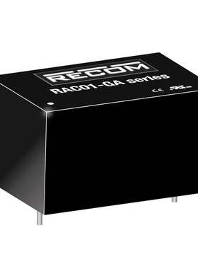RAC01-05SGA 板安装电源 AC DC 转换器