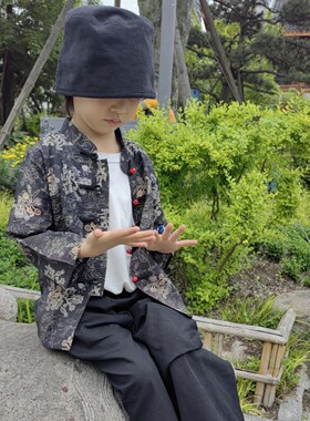 男童汉服夏季新中式衬衫日常可穿