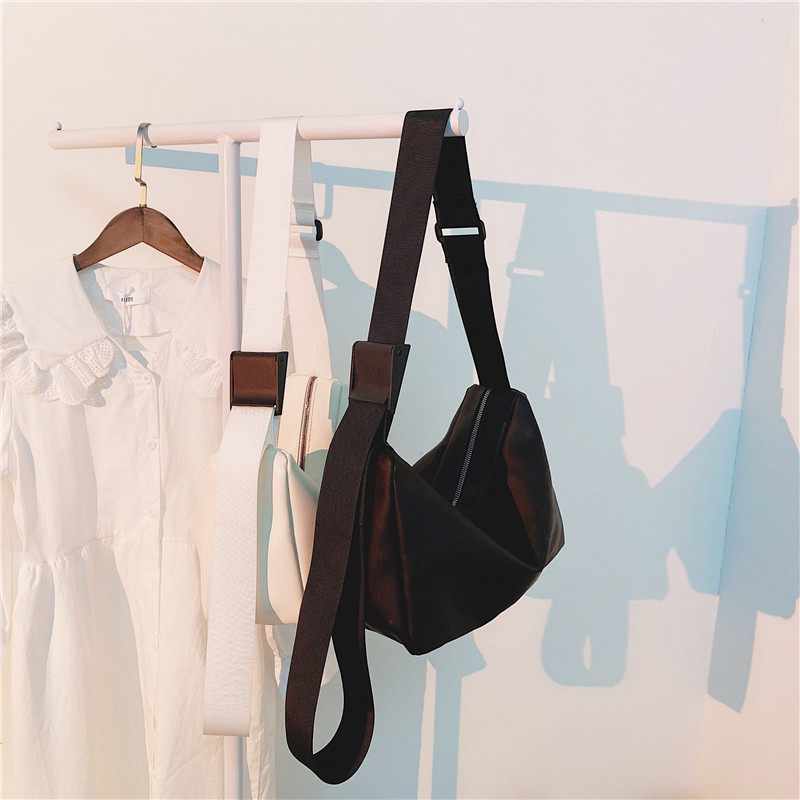 2021新款大容量单肩斜挎潮女包ins红人宽肩带软皮港风韩国红人包