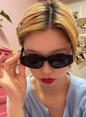 辣妹高级感双B欧美风太阳眼镜