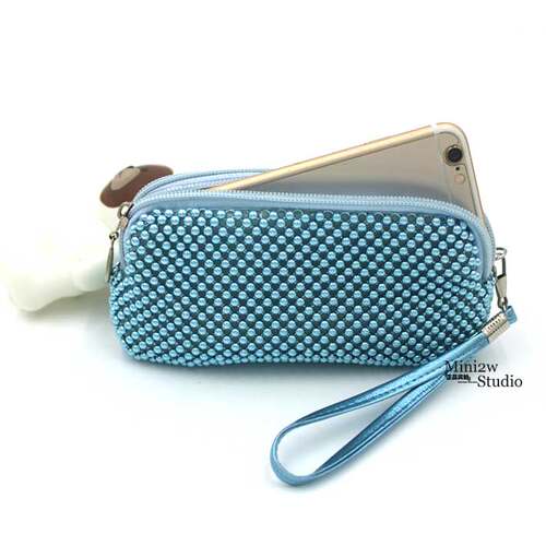 大款卡包双拉链可爱逛街