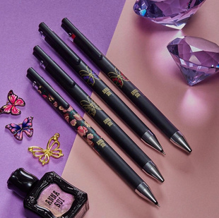 新款日本百乐PILOT安娜苏限定联名果汁笔juice up蝴蝶爱心中性笔