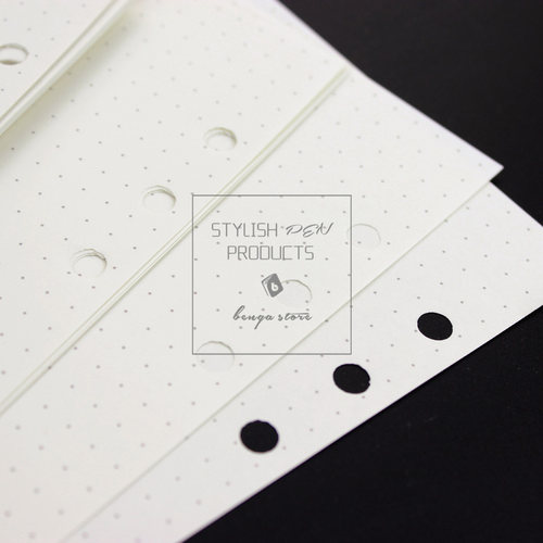 替换芯点阵记账理财a5六孔活页纸